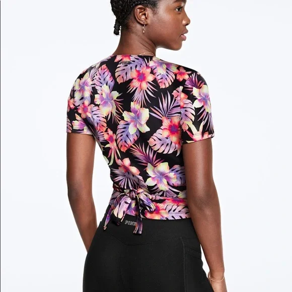 PINK Ultimate Wrap Top - Picture 2 of 4